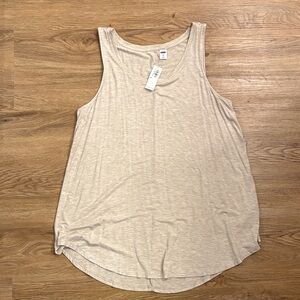 Old Navy Light Beige Tank Top